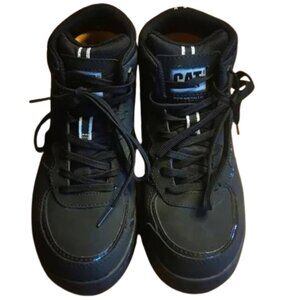 Caterpillar CAT Streamline Court Mid CT Black Nubuck Women's Size 6